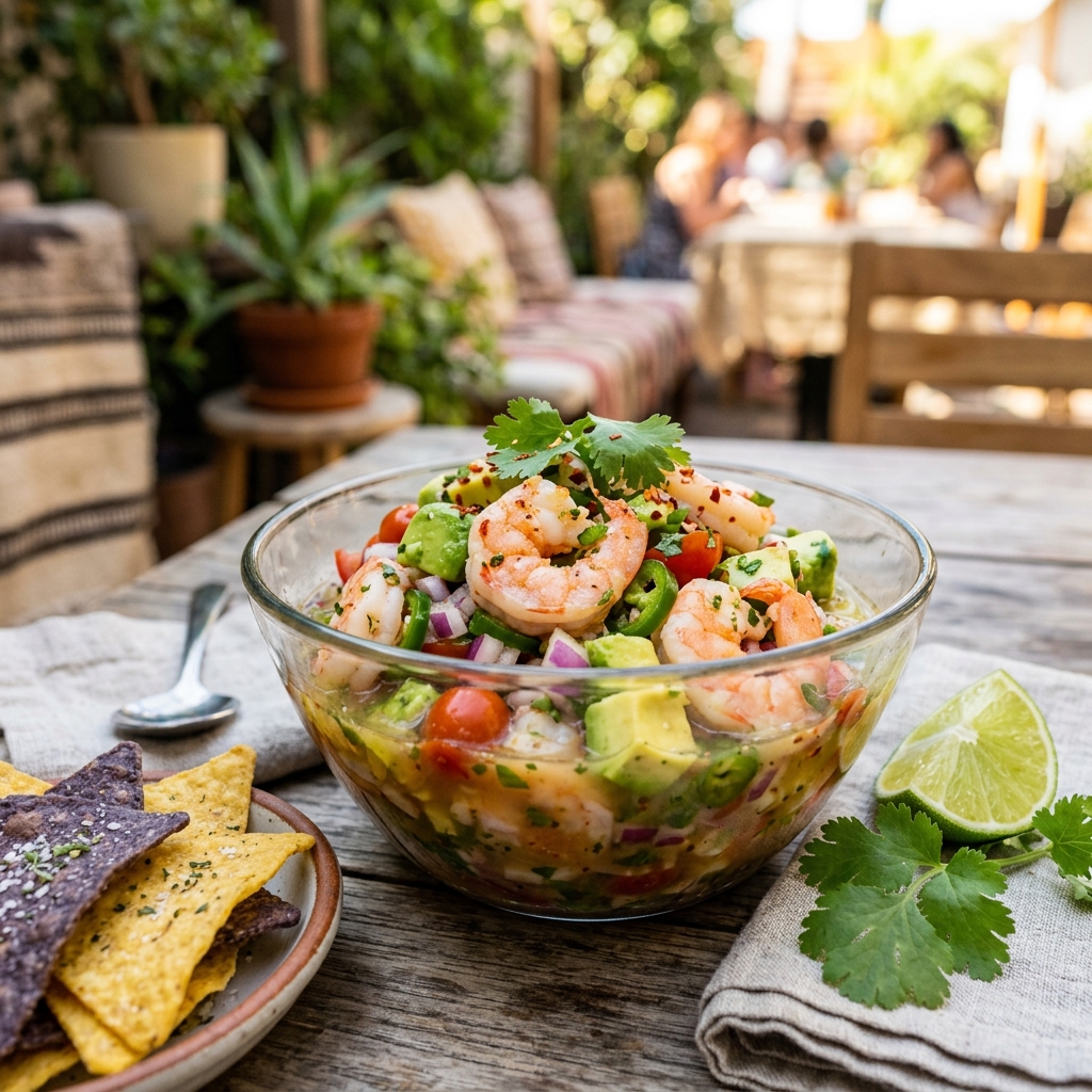 CEVICHES DE CAMARÓN